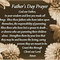 Happy Father's Day Prayer