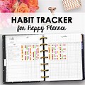 Happy Planner Habit Tracker Printable