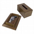 Hidden Gun Storage Tissue Box