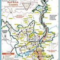Hiking Trails in Sedona AZ Map