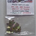 Holden Torana Plastic Cable Clips