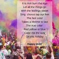 Holi Festival Poem
