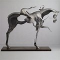 Horse Sculpture Art Abstract