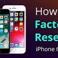 How Do U Factory Reset a iPhone
