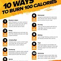 How to Burn 100 Calories