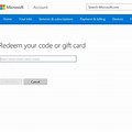 How to Redeem a Code On Microsoft Store