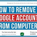 How to Remove Google Account From Lab Computer