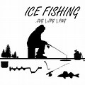 Ice Fishing Queedn SVG