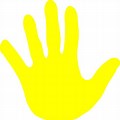 Icon Yellow Left Hand