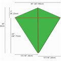 Ideal Kite Dimensions Inches