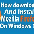 Install Mozilla Firefox App