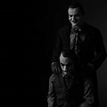 Jack Nicholson Heath Ledger Joker Black and White