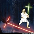 Jesus Doing the Force Jedi