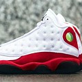 Jordan 13 Retro Red and White