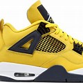 Jordan 4 PNG Lightning