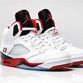 Jordan 5 Fire Red Digitized