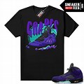 Jordan 5 Grape Shirts