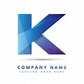K Name Logo Design
