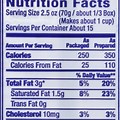 Kraft Mac and Cheese Nutrition Label