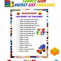 LEGO Bucket List Challenges