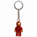 LEGO Iron Man Keychain