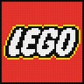 LEGO Logo Pixel Art