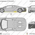 Lamborghini Centenario Blueprint