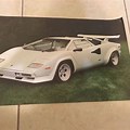 Lamborghini Poster From the Early 90s