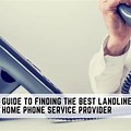 Landline Home Phone Service