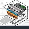 Laser Printer Labelled Diagram