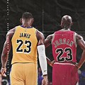 LeBron James and Michael Jordan PNG
