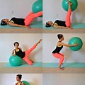 Leg Exercises with Stability Ball