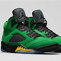 Light Green Jordan 5s