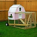 Light Pink Chicken Shed