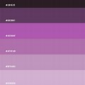 Lilac Purple Color Palette
