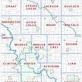 Linn County Iowa Township Map