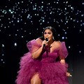 Lizzo Dress Up On Stage