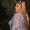 Lizzo Wearing Purple