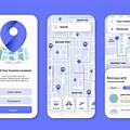 Locator App Mobile Design