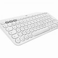 Logitech Wireless Keyboard with White Floral Design