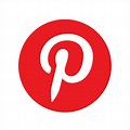 Logo Pinterest Color Blanco