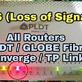 Loss of Signal Converge Modem