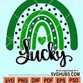Lucky Rainbow SVG Files