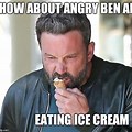 Man Eating Ice Meme