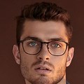Man Eyeglasses Brown