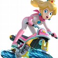 Mario Kart Peach Transparent Background
