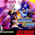 Mega Man and Bass SNES Box Art