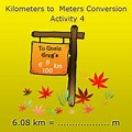 Meters to Kilometers Activity for Kids
