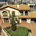 Michael House in GTA 5 with Car