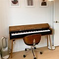 Mid Century Modern Piano Keyboard Stand